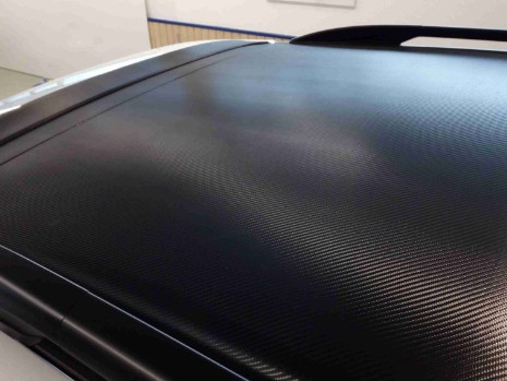 Carbonfolierung fertig Carbonfolie schwarz