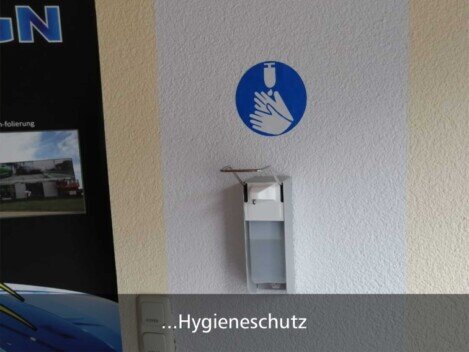 Hygieneschutz Corona bei TREND DESIGN