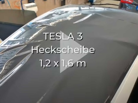 Tesla Scheibenfolie